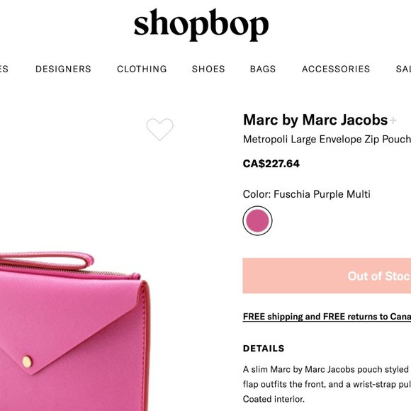 NWOT Marc Jacobs "Metropoli" Green Envelope Clutch - Picture 4 of 4